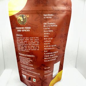 Nutritious almonds dry fruits with health benefits from Vaidehi Food & Spices, Maharashtra