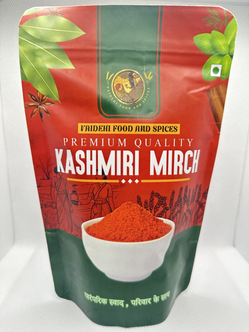 Premium quality Kashmiri Mirch spice from Vaidehi Food & Spices, India